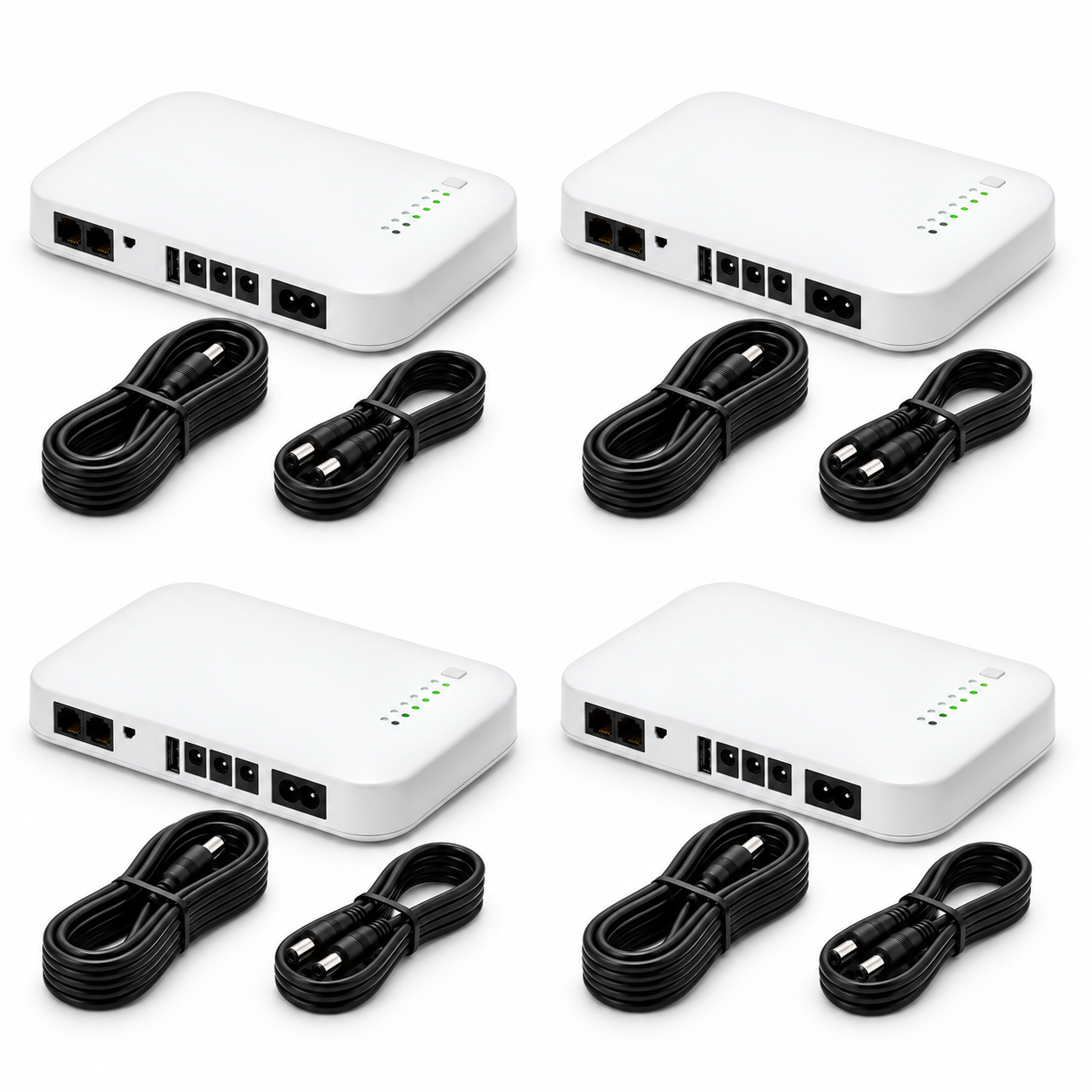 4 × LineKeeper Hub Battery Backup