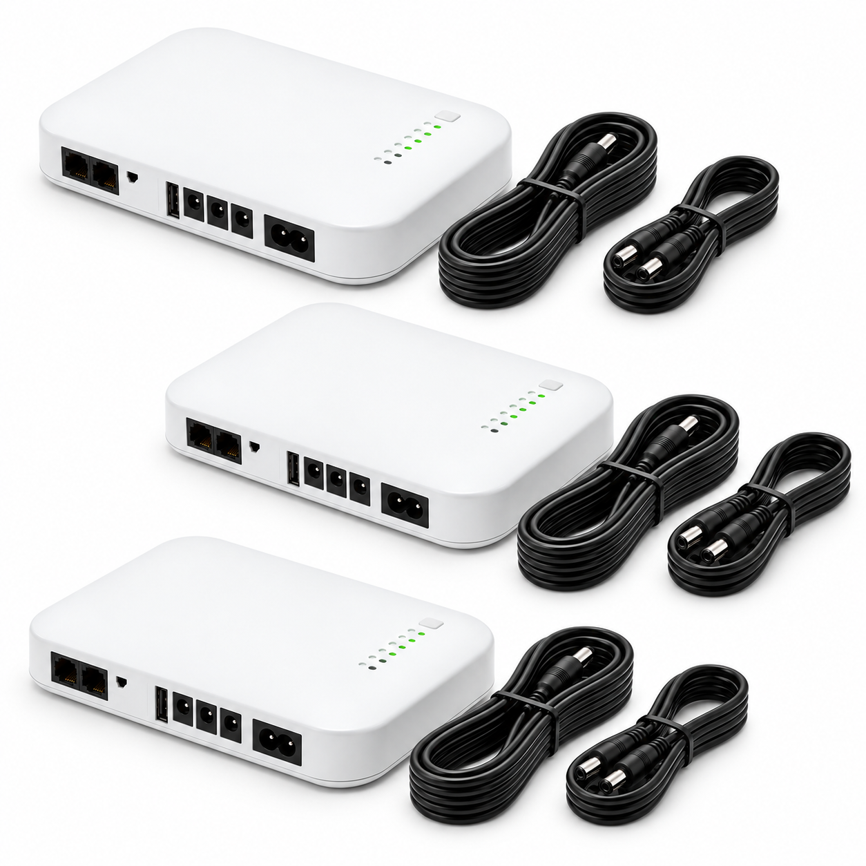 3 × LineKeeper Hub Battery Backup